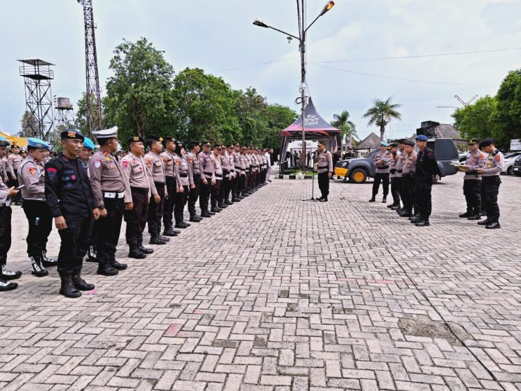 Polda Lampung Kerahkan 380 Personel untuk Amankan Laga Bhayangkara Presisi Lampung FC vs Persik Kediri di Stadion Sumpah Pemuda