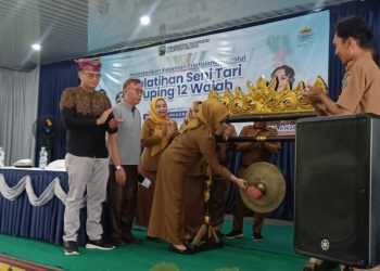 Tari Tuping 12 Wajah Bangkit di Lampung Selatan: 50 Pelajar Ikut Workshop Budaya Tiga Hari