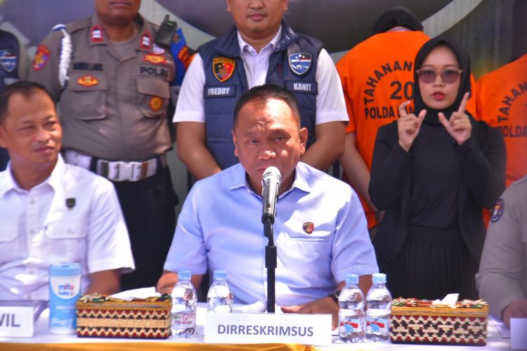 Polda Lampung Bongkar Kasus Love Scamming, 4 Napi Jadi Tersangka