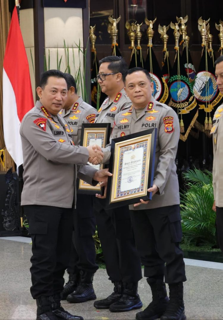 Irjen Pol Helmy Santika Tutup Dua Tahun Kepemimpinan di Polda Lampung dengan Ketegasan dan Humanis