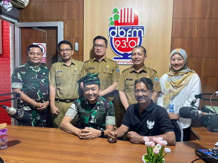 Radio Dimensi Baru FM 93.0 Gelar Talkshow Khusus, Dandim Lampung Selatan Ungkap Cara Jadi Prajurit TNI AD Tanpa Biaya