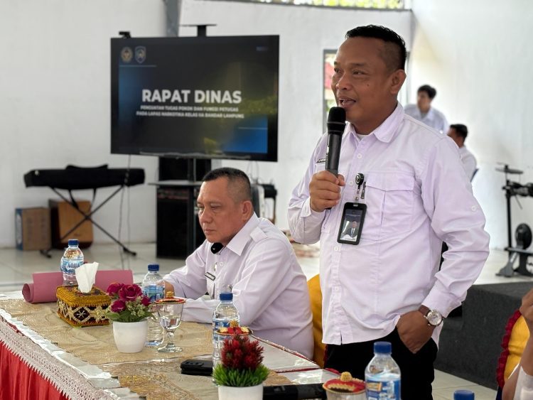 Kalapas Jumadi Fokus Inventarisasi Masalah, Siapkan Lapas Narkotika Bandar Lampung Raih Predikat WBK 2026