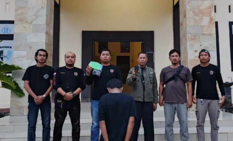 Polsek Kota Agung Tangkap Residivis Pencuri HP, Warga Tanggamus Gempar