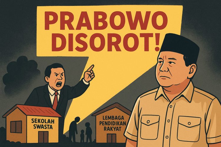 Prabowo Disorot! Gubernur Gerindra Dituding Matikan Sekolah Swasta dan Pendidikan Rakyat, Ada Apa dengan Dunia Pendidikan Indonesia?