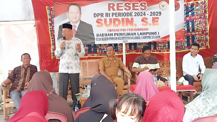 Reses Anggota DPR RI Sudin di Negeri Pandan Lampung Selatan: Soroti Narkoba, Pinjol Ilegal, dan Perlunya Peran Orang Tua
