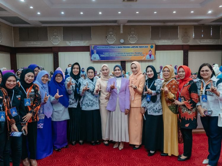 Purnama Wulan Sari Mirza Dorong Kolaborasi Organisasi Wanita untuk Perkuat Sinergi dan Literasi Digital di Lampung