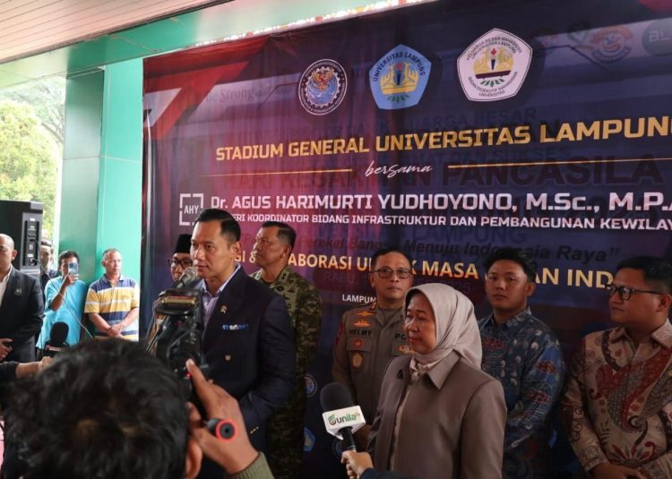 Kapolda Lampung Irjen Pol Helmy Santika Dampingi Menko AHY, Tegaskan Komitmen Kawal Pembangunan Infrastruktur dan Konektivitas Wilayah