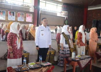 Gebyar “Ayo Membatik” Warnai Lampung Tengah, Bunda PAUD Ajak Anak Bangga Cinta Batik Sejak Dini