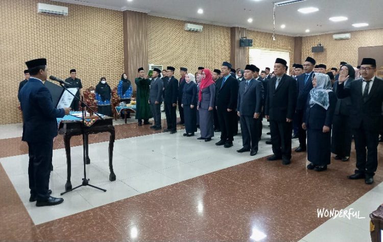 Bupati Pringsewu Lantik 47 Pejabat Administrator dan Pengawas, Dorong Pelayanan Publik Berkualitas