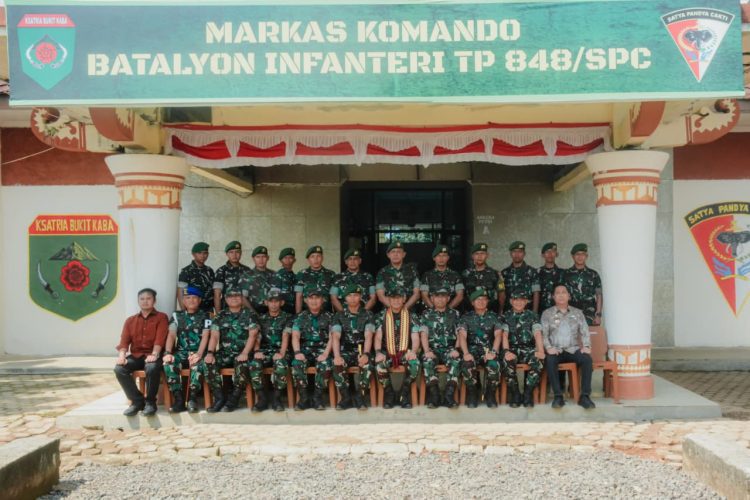 Sekda Lampung Tengah Hadiri Kunjungan Kerja Pangdam XII/Raden Intan, Perkuat Sinergi TNI-Pemda