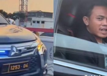 Viral Pajero Strobo dengan Pelat Dinas Palsu di Bandung, Polisi Amankan Sopir dan Ungkap Fakta Mengejutkan