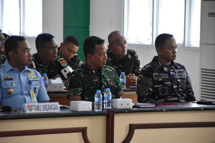 Danlanal Lampung Tegaskan Sinergi Pengamanan Wilayah di Tengah Dinamika Nasional, Bahas Panen Ketahanan Pangan dan Program Sosial