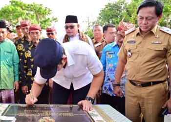 Lampung Selatan Wujudkan Janji Infrastruktur, Bupati Egi Resmikan Jalan Way Harong-Simpang Sidoharjo