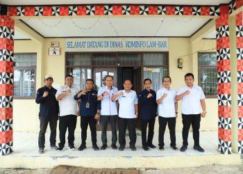 Diskominfo Lampung Barat Jadi Role Model Nasional! Metro Belajar Cara Cerdas Kelola Kerjasama Media Lewat Sistem Digital PM-OKE