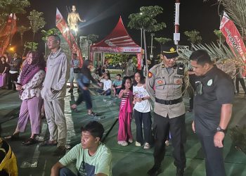 Polres Tanggamus Gelar Patroli Malam, Pastikan Kota Agung dan Gisting Tetap Aman dan Kondusif