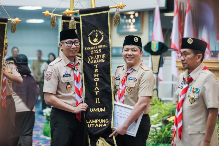Pramuka Lampung Perkuat Karakter Generasi Muda Menuju Indonesia Emas 2045