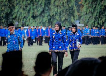 Guyuran Hujan Tak Surutkan Semangat Pemuda pada Peringatan Hari Sumpah Pemuda ke-97 di Lampung, Momentum Nasionalisme dan Inspirasi Generasi Muda