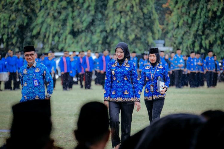 Guyuran Hujan Tak Surutkan Semangat Pemuda pada Peringatan Hari Sumpah Pemuda ke-97 di Lampung, Momentum Nasionalisme dan Inspirasi Generasi Muda