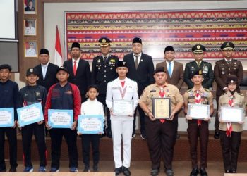 Hujan Deras Tak Surutkan Semangat Pemuda, Upacara Sumpah Pemuda ke-97 Lampung Selatan Berlangsung Khidmat dan Penuh Inspirasi