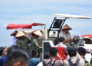 Lanal Lampung Dukung Panen Raya Kedelai, Bukti Nyata Komitmen TNI AL Wujudkan Ketahanan Pangan Nasional