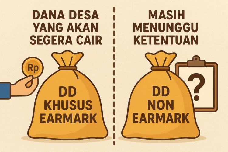 Dana Desa Tahap II 2025 Segera Cair, Tapi Hanya untuk Program Earmark: DD Non Earmark Masih Menunggu Arahan Pusat
