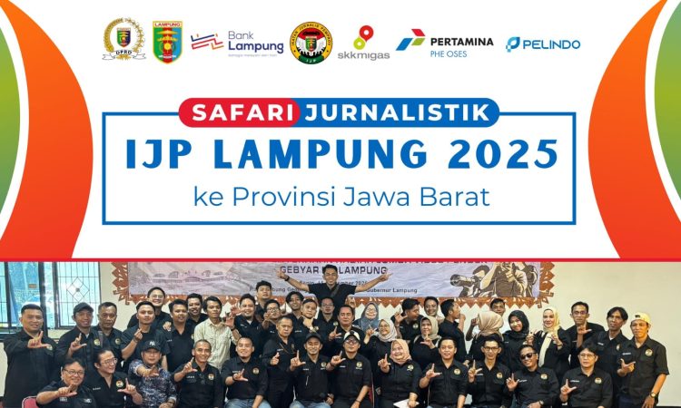 IJP Lampung Berangkat ke Jawa Barat Malam Ini! Safari Jurnalistik 2025 Jadi Momentum Tingkatkan Kapasitas Jurnalis