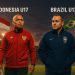 Prediksi Indonesia vs Brazil U17: Bertahan Total, Indonesia Sulit Lawan Serangan Brazil