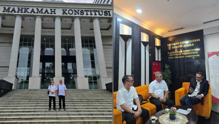 LSM PRO RAKYAT Sambangi Mahkamah Konstitusi RI, Tegaskan Komitmen Perjuangan Hukum Secara Konstitusional