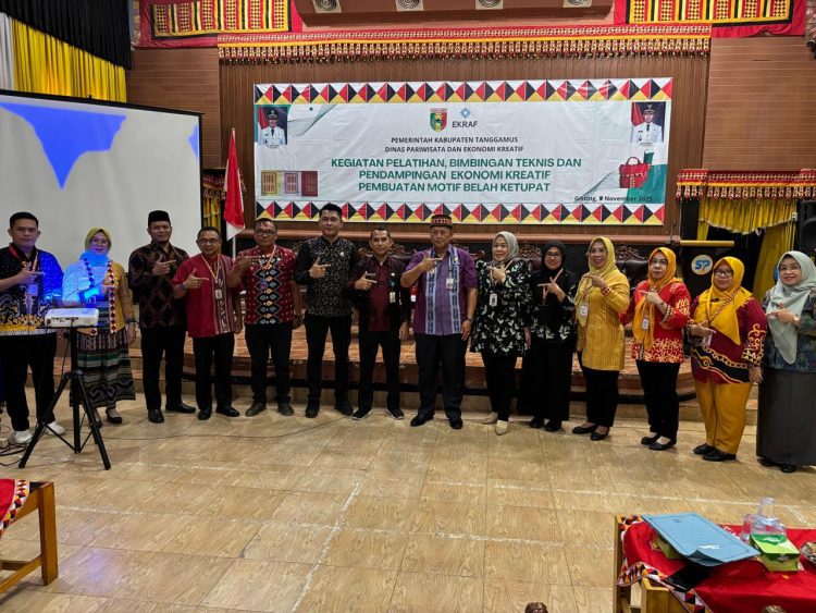 Pelatihan Motif Belah Ketupat di Tanggamus: Langkah Nyata Kembangkan Ekonomi Kreatif Lokal, 50 Pengrajin dari 20 Kecamatan Ikut Ambil Bagian