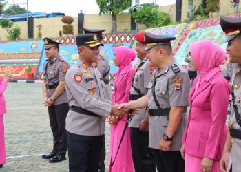 Kapolres Tanggamus Pimpin Sertijab Lima Pejabat Utama: Wujud Regenerasi dan Penguatan Struktur Kepemimpinan Polri di Daerah