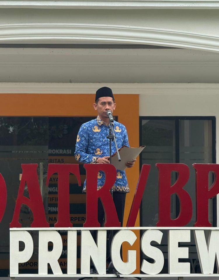 BPN Pringsewu Peringati Hari Pahlawan, Tegaskan Komitmen Kepastian Hukum Pertanahan dan Tata Ruang Berkelanjutan
