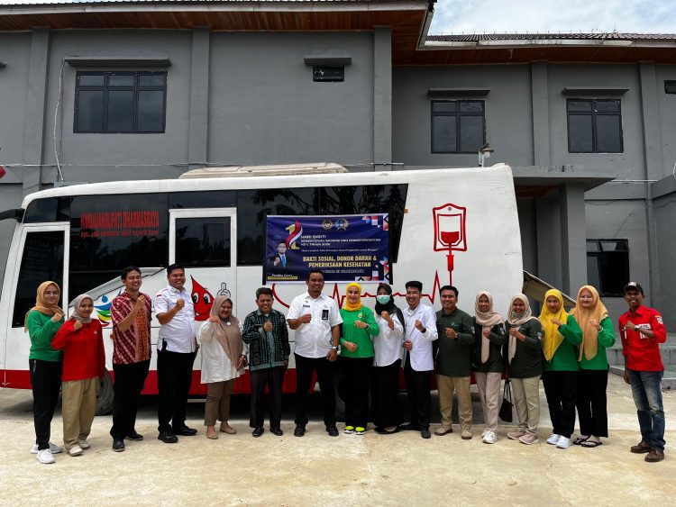 Lapas Dharmasraya Gelar Donor Darah Massal: Peringati Hari Bakti Imigrasi dan Pemasyarakatan ke-1 dengan Aksi Kemanusiaan yang Menginspirasi