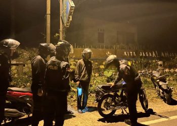 Polres Tanggamus Perketat Patroli Malam, Fokus Cegah Balap Liar dan Jaga Keamanan Warga