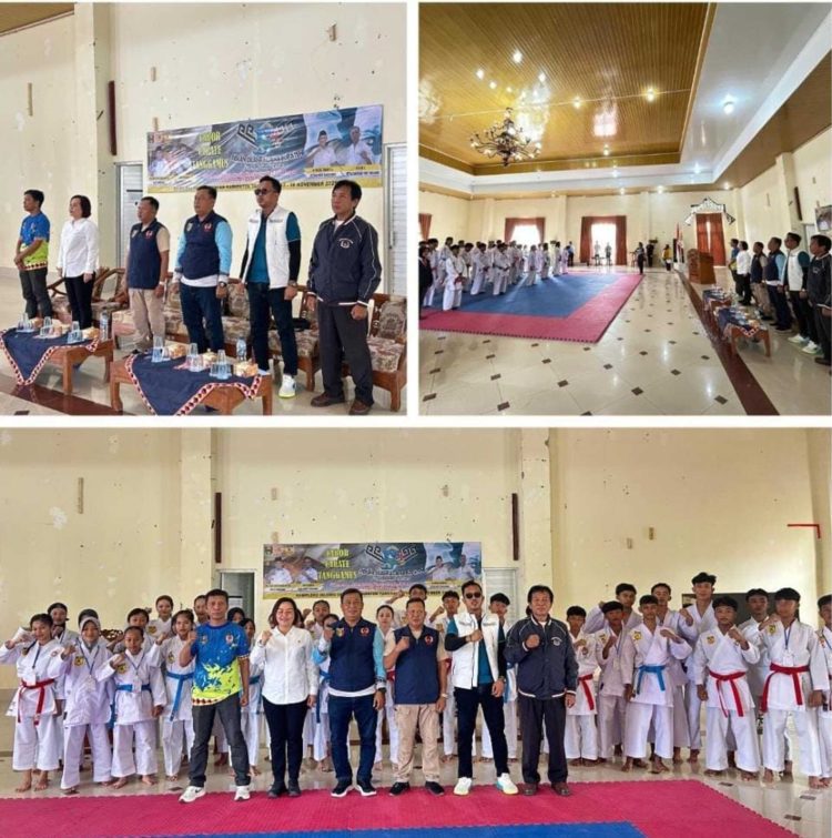 Hari ke-13 Porkab Tanggamus 2025, Cabor Karate Resmi Digelar dengan Semangat Tinggi