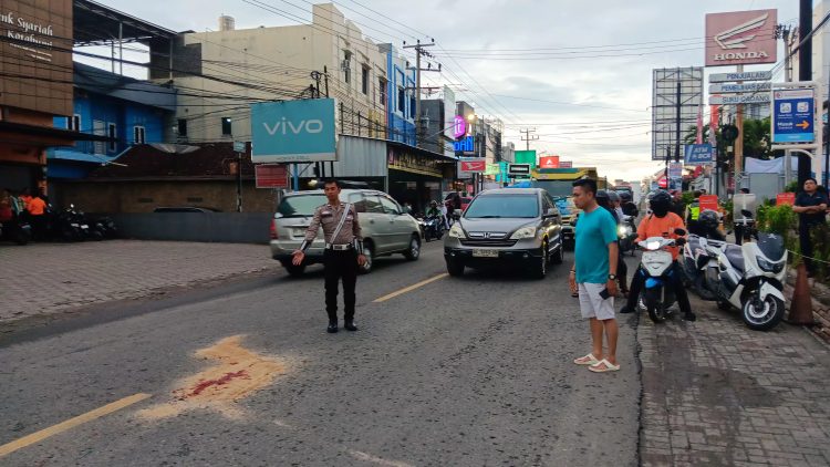 Kecelakaan Maut di Depan Candra Store Pringsewu, Satu Pengendara Sepeda Motor Tewas Seketika
