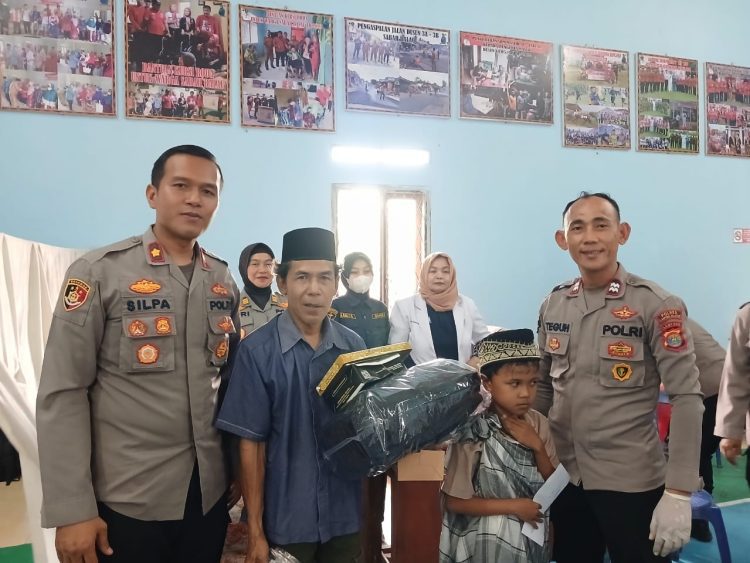Layanan Kesehatan Gratis Polres Lampung Selatan: Sunat Massal Meriah di Tanjung Bintang, Hadirkan Kebahagiaan untuk 50 Anak