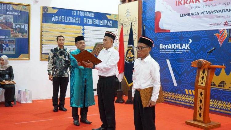 Ikrar Setia NKRI di Lapas Kalianda: Warga Binaan Terorisme Ambil Langkah Baru untuk Kembali ke Pangkuan Bangsa