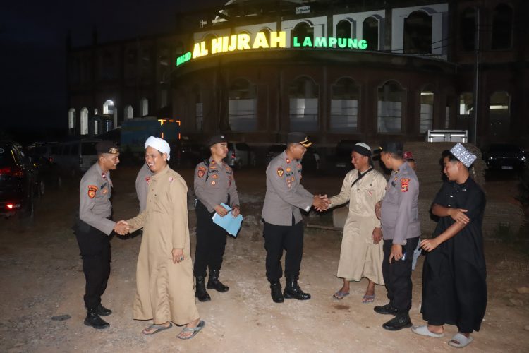 Polres Lampung Selatan Siaga Penuh di Lokasi IJTIMA “Indonesia Berdoa”, Peserta dari Dalam dan Luar Negeri Mulai Berdatangan