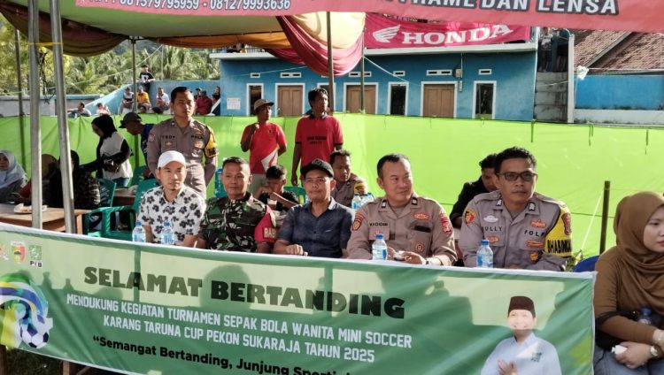 Sukaraja Bina Utama Juara Mini Soccer Wanita Karang Taruna Cup 2025, Ribuan Sorak Sorai Warnai Lapangan Bina Utama