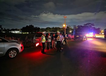 Polres Lampung Selatan Bubarkan Balap Liar di Jalur 2 Sabah Balau, Kasat Lantas Tegaskan Risiko Fatal