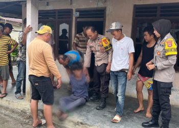 Polsek Wonosobo Evakuasi Warga Diduga ODGJ di Pekon Sri Melati, Pendekatan Humanis Jadi Kunci