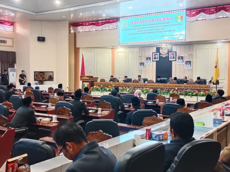 APBD Tanggamus 2026 Resmi Disetujui, Bupati Dan DPRD Tandatangani MOU Program Perda