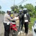 Operasi Zebra Krakatau 2025 Hari Kesembilan, Polres Tanggamus Tegur 37 Pengendara di Jalinbar Kota Agung