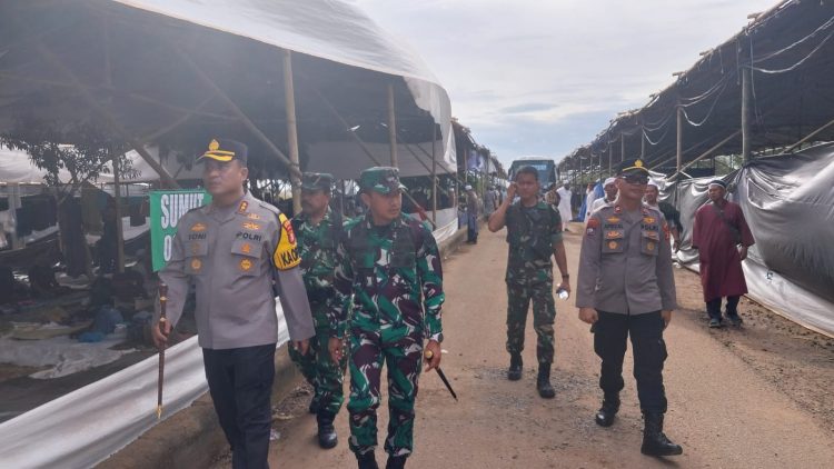 Kapolres Lampung Selatan Tinjau Pengamanan Tabligh Akbar “Indonesia Berdoa”, Jamaah WNA Jadi Fokus Utama