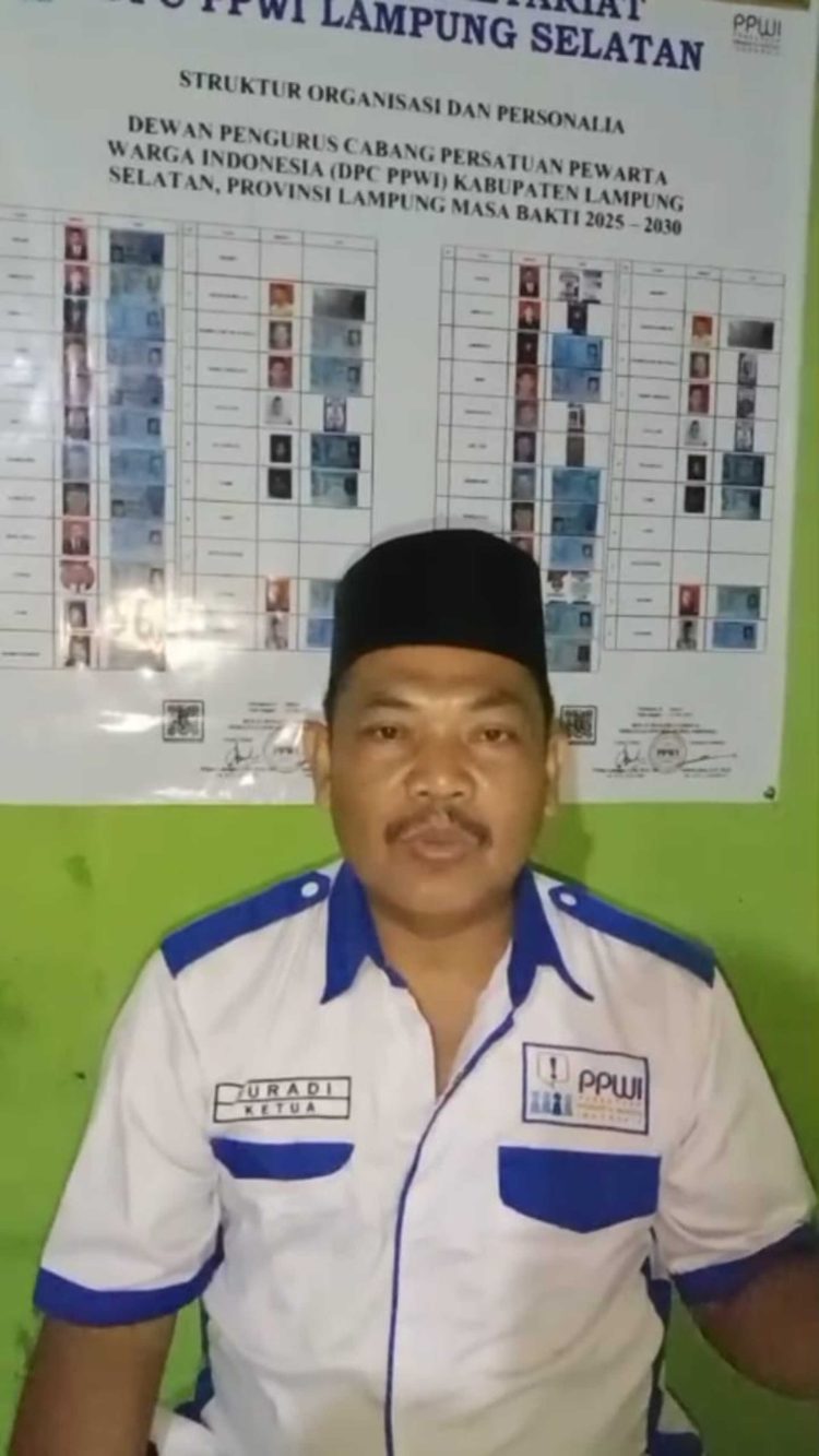 DPC PPWI Lampung Selatan Kecam Intimidasi Wartawan Kompas TV, Tekankan Perlindungan Jurnalis Harus Prioritas
