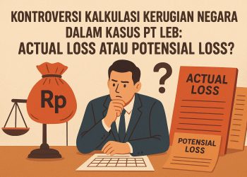 Kerugian Negara di Kasus PT LEB Jadi Sorotan: Actual Loss atau Potensial Loss?