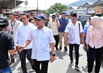 Menko Pangan dan Mendag RI Tinjau Harga dan Stok Pangan di Kalianda