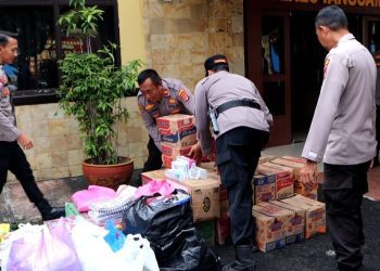 Polres Tanggamus Galang Dana Internal untuk Bantu Korban Bencana Sumatera Utara dan Aceh, Kapolres Pimpin Langsung