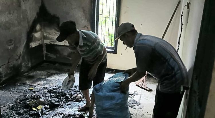 Kebakaran Heboh di Pematangsawa: Rumah Warga Hangus, Kerugian Puluhan Juta, Polisi Ungkap Penyebab Utama