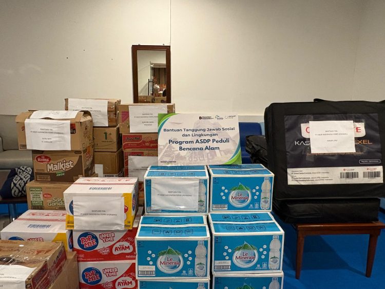 ASDP Gerak Cepat Untuk Sumatera: Bantuan Rp185 Juta, Kapal Tetap Berlayar, Harapan Warga Mulai Pulih